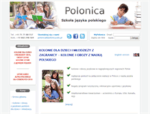 Tablet Screenshot of polonica.edu.pl